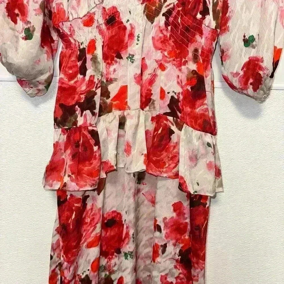 Women's Taylor Floral Dress Size Unspecified/See pics for measurement/Pink White - Picture 15 of 16